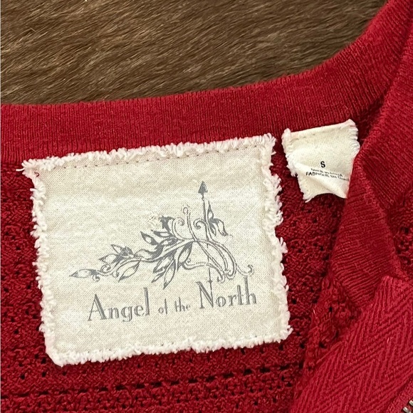 Anthropologie Angel of The North Women Sweater Cardigan Small Red
Long Sleeve - Picture 6 of 6